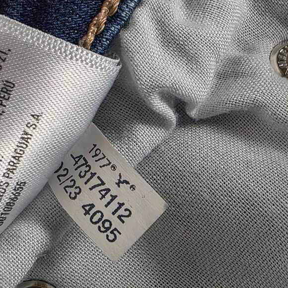 American Eagle Next Level Stretch Jeans 4 Long - Picture 6 of 8